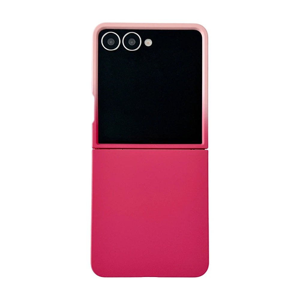 For Samsung Galaxy Z Flip 7 5 6 4 3 Case Matte Slim Case Liquid Silicone Luxury Ultra Thin Shockproof Soft Cover For Samsung 7
