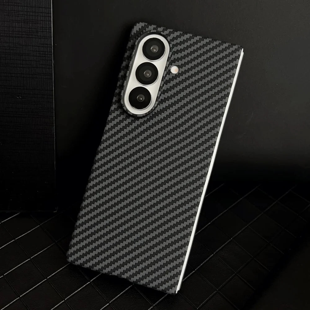 Carbon fiber magnetic ultra thin hard pc case samsung fold - product image
