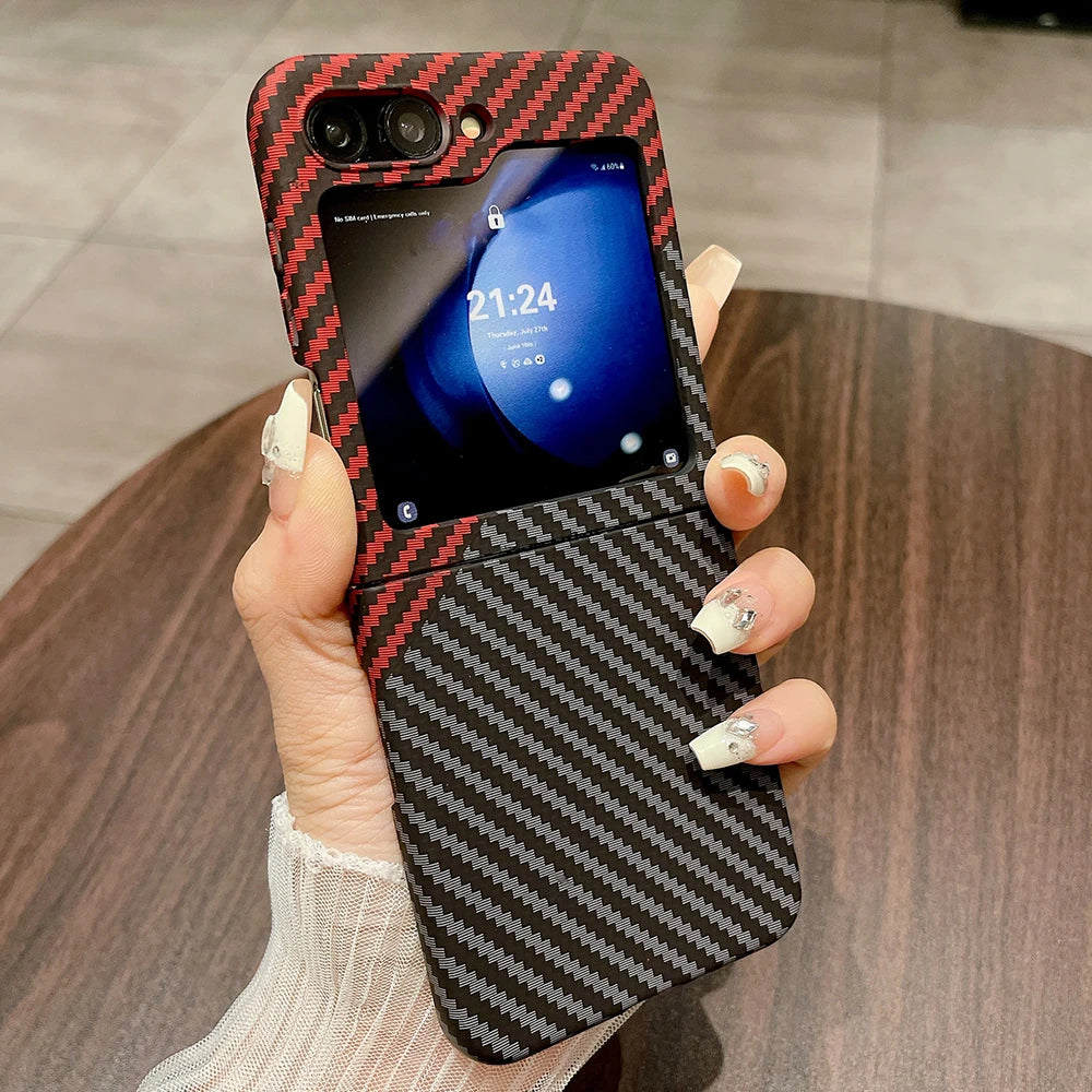 Carbon fiber ultra thin shockproof hard pc cover - product image