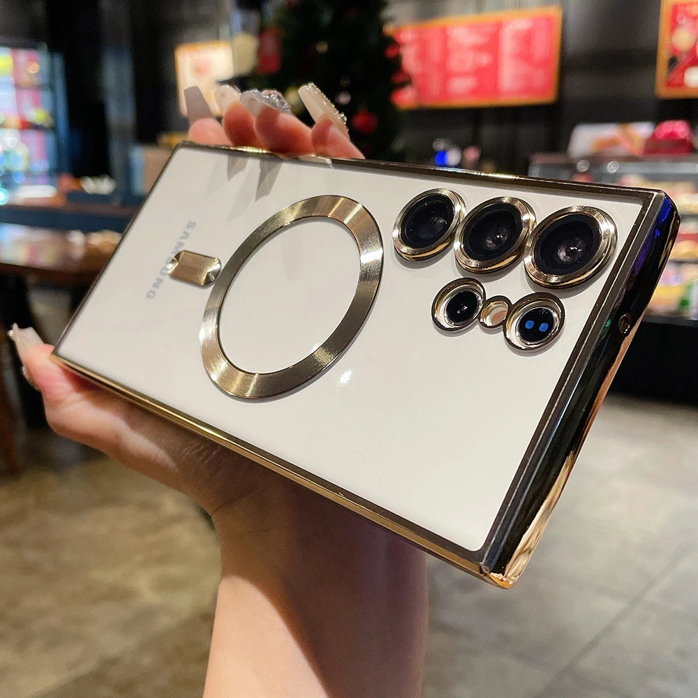 Plating magnetic transparent lens protection - product image