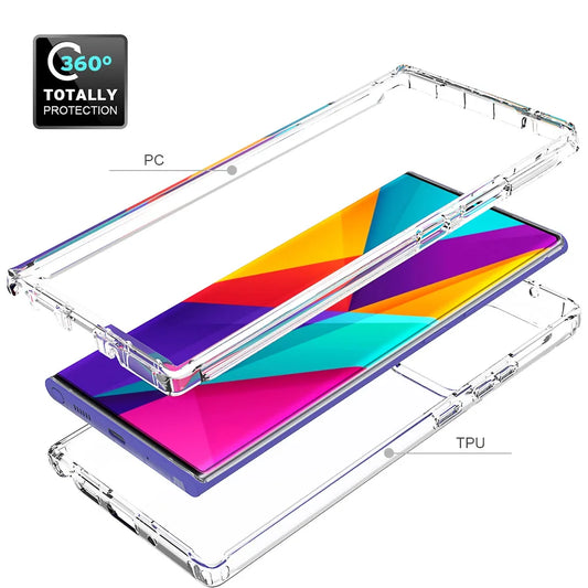 360 double sided full protection silicone case samsung - product image