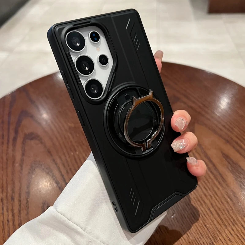 360° metal ring magnetic shockproof case - product image