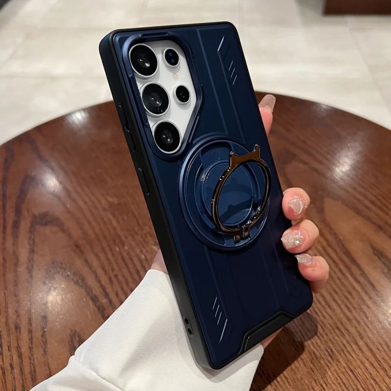 360° metal ring magnetic shockproof case - product image