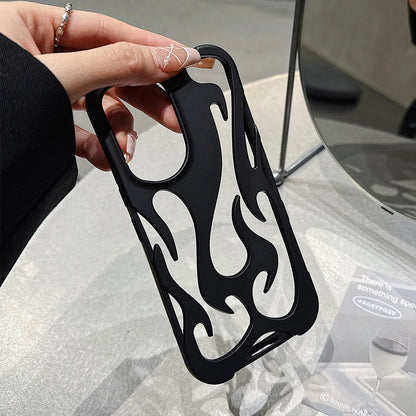 3d fire flame pattern shockproof soft case - product image