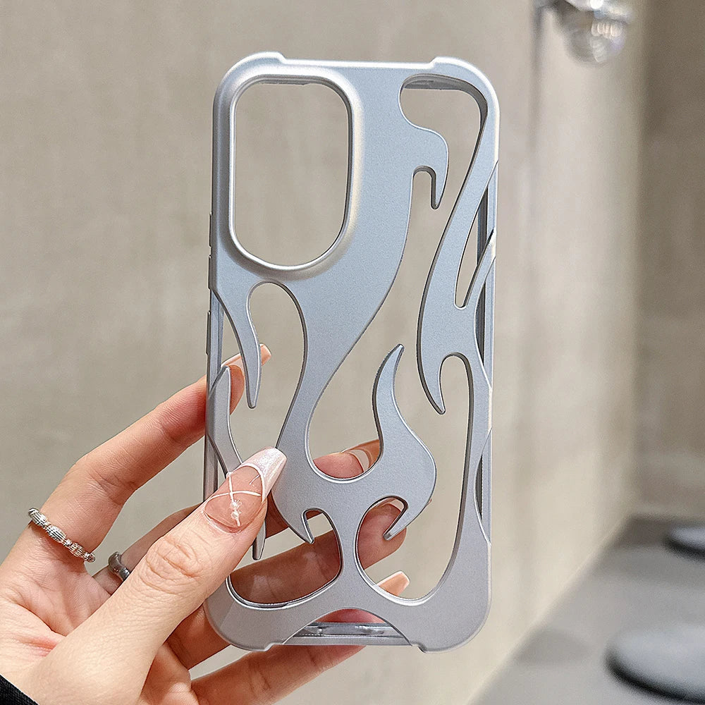 3d fire flame pattern shockproof soft case - product image