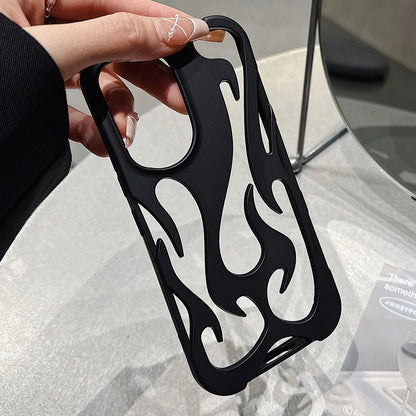 3d fire flame pattern shockproof soft case - product image