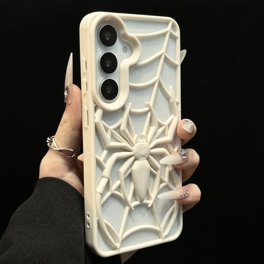 3d hollow spider pattern soft breathable shockproof case samsung - product image