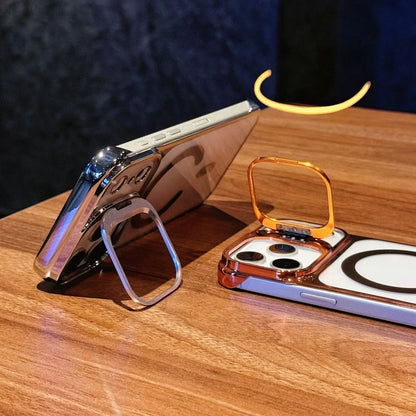 Foldable glass lens magnetic transparent case - product image