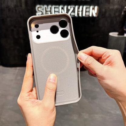 Luxury Acrylic for for 17/16/15 Pro Max/14/13 Frosted Streamer Magnetic Mobile Phone Case