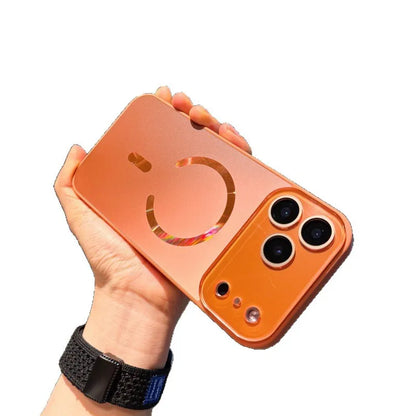Luxury Acrylic for for 17/16/15 Pro Max/14/13 Frosted Streamer Magnetic Mobile Phone Case