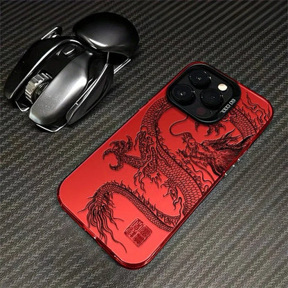 Men's Trend Matte XR Black Line Phone Case for iPhone 16 Pro 15 Pro 14 13 12 11 XS 14 PRO MAX 16 Plus 14Pro 12pro Soft Shell