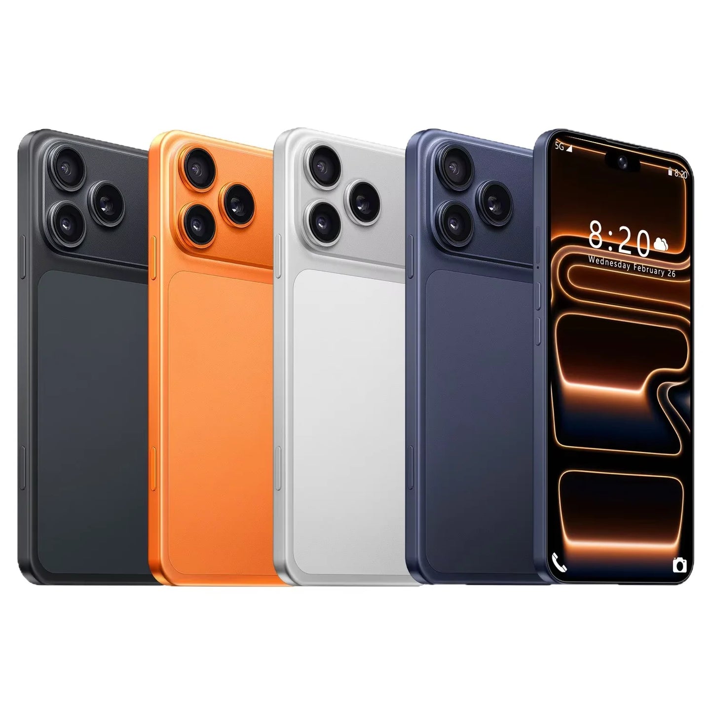 I17pro Max OALE Original Android Phone 7.3-inch Smart Phone NEW
