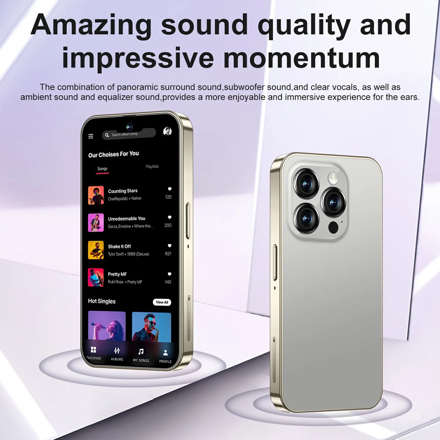 I16 Pro - a New 4-inch Full-screen Mini Smart Phone Suitable for Children and Students, Capable of Making Internet Calls.