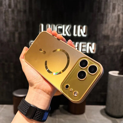 Luxury Acrylic for for 17/16/15 Pro Max/14/13 Frosted Streamer Magnetic Mobile Phone Case