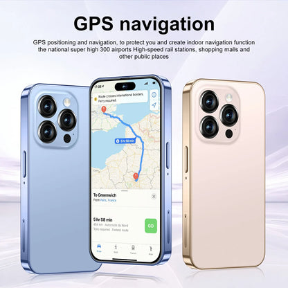 I16 Pro - a New 4-inch Full-screen Mini Smart Phone Suitable for Children and Students, Capable of Making Internet Calls.