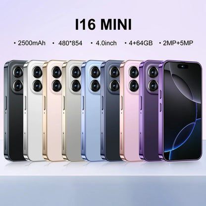 I16 Pro - a New 4-inch Full-screen Mini Smart Phone Suitable for Children and Students, Capable of Making Internet Calls.