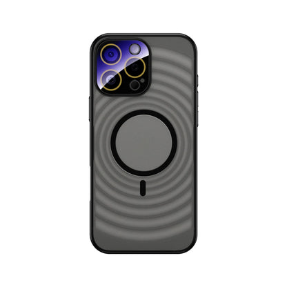 RK-K8 Wave Pattern Phone Case Magnetic