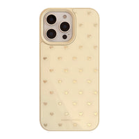 Gilt ins small love apple 16 mobile phone case for iPhone16pro max niche 15 glass 13 hard 12
