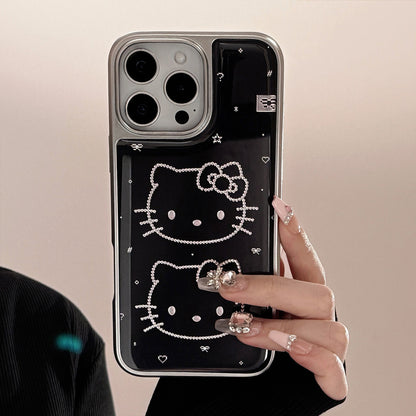 Gilt 16promax Apple 15 mobile phone case iphone16 electroplating Epoxy 13 dark 17 for Huawei p70