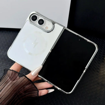 For iPhone 18Fold Case Plating for Magsafe Frosted Case For iPhone Duo Fold AG Fine Matte Texture Shockproof Back Cover 18Fold