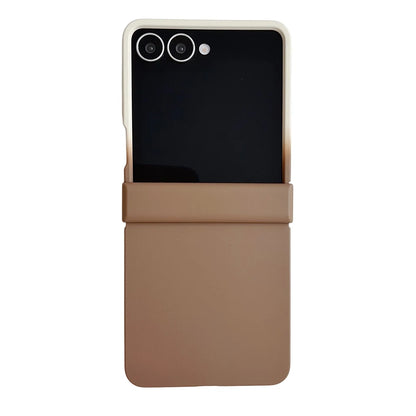 Original Liquid Silicone Hinge Stand Case Samsung Galaxy Z Flip 7 6 5 4 3 Matte Skin Shockproof Candy Ultra Thin PC Soft Cover