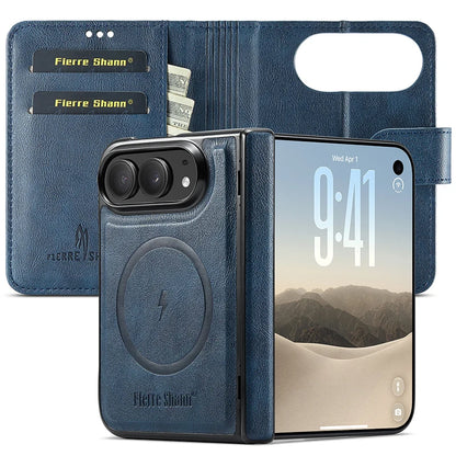 Detachable Magnetic Wallet Leather Flip Case For iPhone Duo Removeable Book Cover