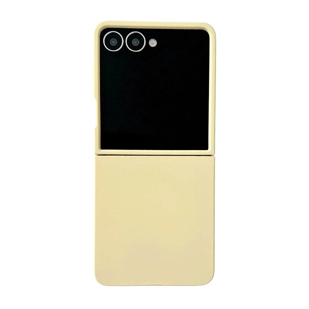 For Samsung Galaxy Z Flip 7 5 6 4 3 Case Matte Slim Case Liquid Silicone Luxury Ultra Thin Shockproof Soft Cover For Samsung 7