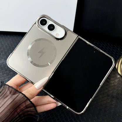 For iPhone 18Fold Case Plating for Magsafe Frosted Case For iPhone Duo Fold AG Fine Matte Texture Shockproof Back Cover 18Fold