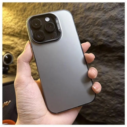 Funda Laser Metallic Aurora Color Matte Case For Xiaomi Redmi Note 14 13 12 11 10 Pro Plus 5G 4G 9S Hard Shockproof Bumper Cover