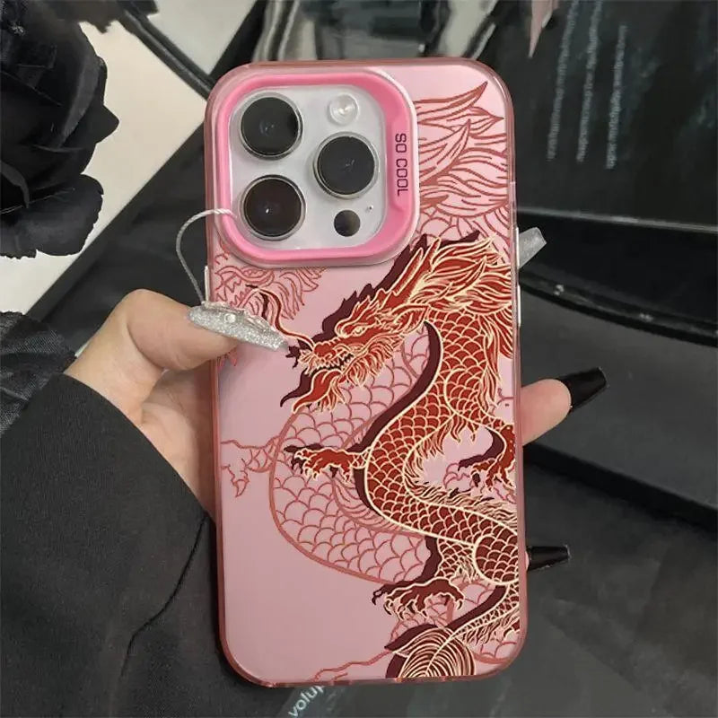Chinese Dragon New Year Case for Xiaomi Redmi Note 15 5G 12 13 14 Pro Plus 5G 4G Redmi 15C 15 13C 12C A5 12 MI 15T Pro 5G Cover