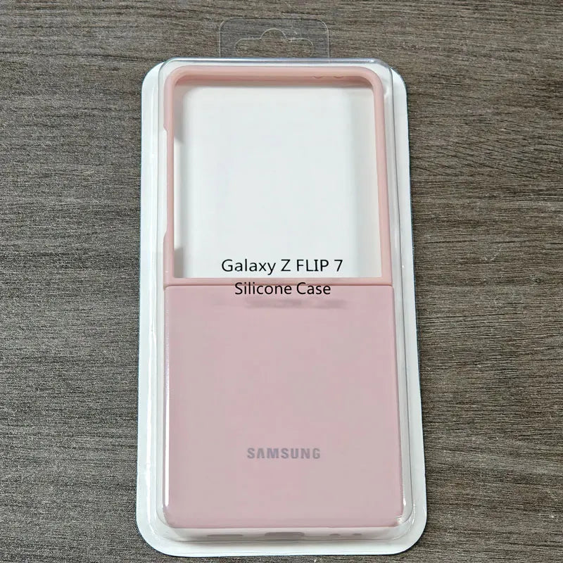 For Samsung Galaxy Z Flip 7 6 5 Flip5 Flip6 Flip7 5G case Silky Soft-Touch Liquid Silicone Case Shockproof Back Protective Cover