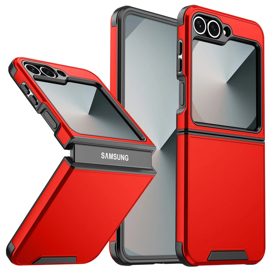 Luxuriöse Original Offizielle Schlanke Matte Schutz Handyhülle Samsung Galaxy Z Flip 7 6 5 4 Für Kabelloses Laden Stoßfeste Abdeckung