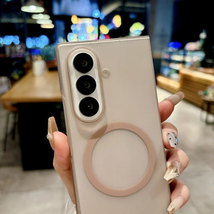 Frosted Magnetic Wireless Charging Shockproof Case Samsung Z Fold