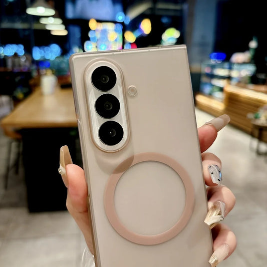 Frosted Magnetic Wireless Charging Shockproof Case Samsung Z Fold