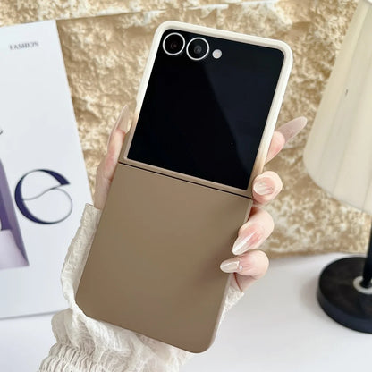 Z Flip7 Case Ultra Thin Matte Slim for Samsung Galaxy Z Flip 7 6 5 ZFlip 4 3 5G flip6 Gradient Color Hard Shockproof PC Cover
