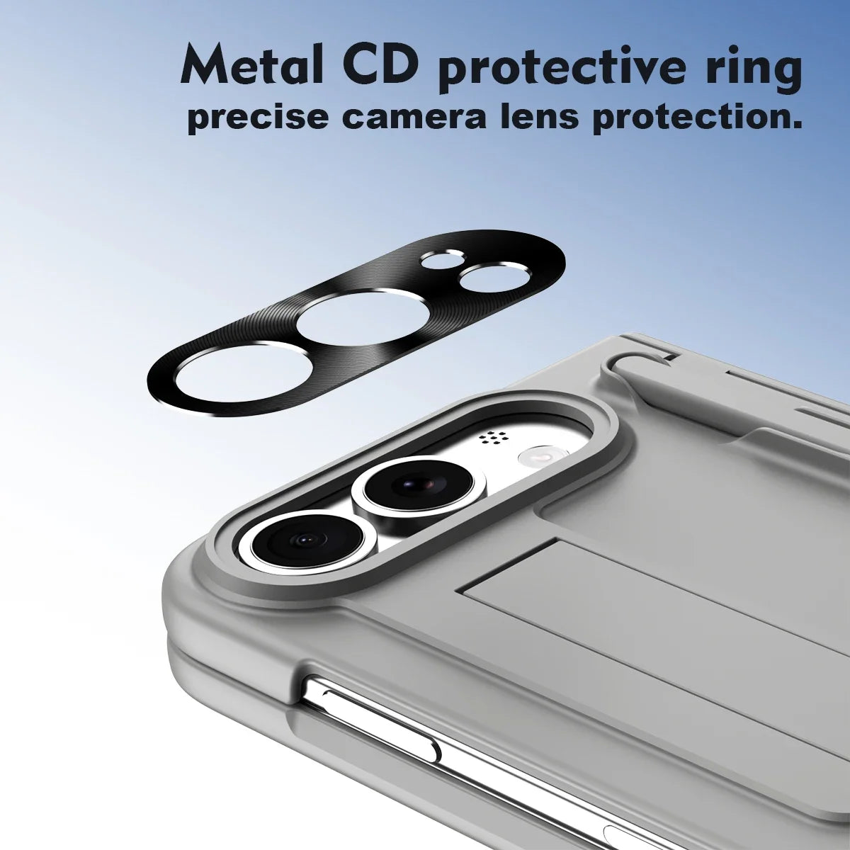 For iPhone Duo Fold Bracket Phone Case with S Pen Hinge Protection Shockproof Full Cover Glass Screen Protector for iPhone Ultra