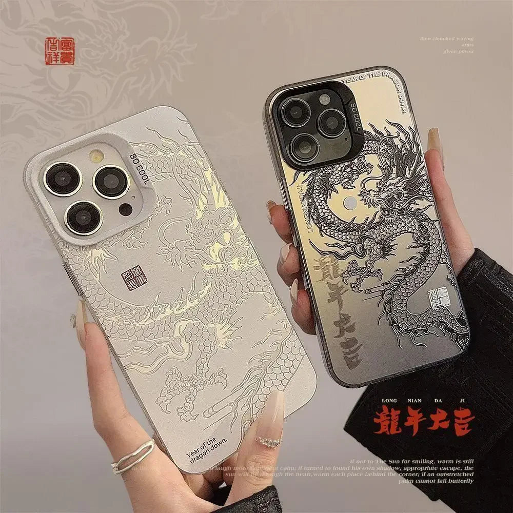 Chinese Dragon New Year Case for Xiaomi Redmi Note 15 5G 12 13 14 Pro Plus 5G 4G Redmi 15C 15 13C 12C A5 12 MI 15T Pro 5G Cover