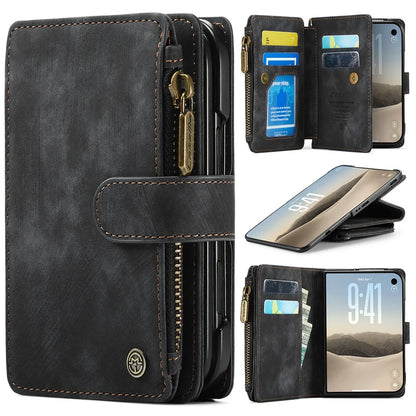 iPhone Duo Phone Case, Built-in Card Holder Wallet Phone Leather Stand Case for iPhone Duo Wristlet Strap