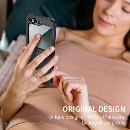 Luxury Original Official Slim Matte Protection Phone Case Samsung Galaxy Z Flip 7 6 5 4  For Wireless Charging Shockproof Cover