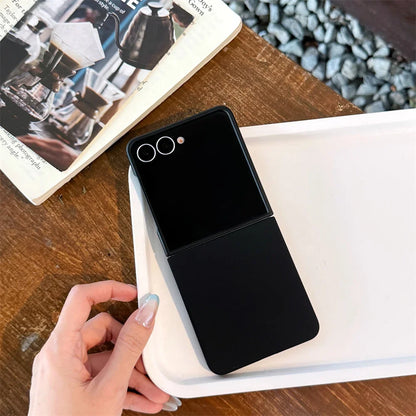 Liquid Silicone Matte Soft Phone Case for Samsung Galaxy Z Flip 7 Flip6 Flip5 Flip7 FE Protective Shockproof Cover for Z Flip 7
