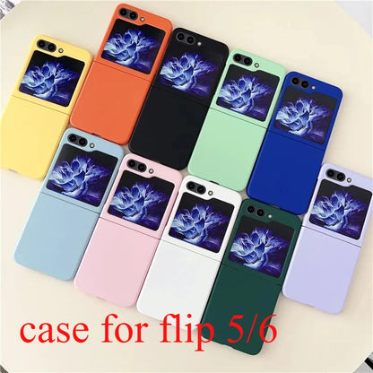 Z Flip7 Case Ultra Thin Matte Slim for Samsung Galaxy Z Flip 7 6 5 ZFlip 4 3 5G flip6 Gradient Color Hard Shockproof PC Cover
