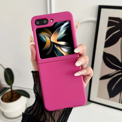 Z Flip7 Case Ultra Thin Matte Slim for Samsung Galaxy Z Flip 7 6 5 ZFlip 4 3 5G flip6 Gradient Color Hard Shockproof PC Cover