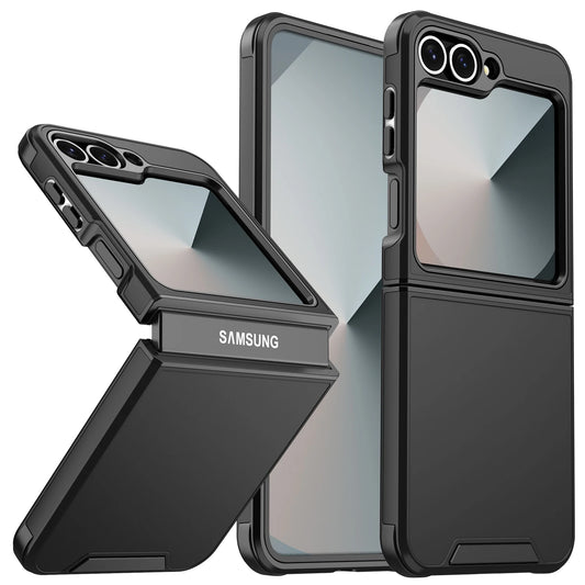 Luxuriöse Original Offizielle Schlanke Matte Schutz Handyhülle Samsung Galaxy Z Flip 7 6 5 4 Für Kabelloses Laden Stoßfeste Abdeckung