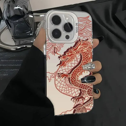 Chinese Dragon New Year Case for Xiaomi Redmi Note 15 5G 12 13 14 Pro Plus 5G 4G Redmi 15C 15 13C 12C A5 12 MI 15T Pro 5G Cover