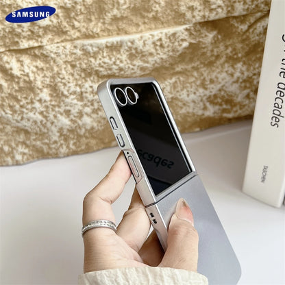For Samsung Galaxy Z Flip 7 5 6 4 3 Case Matte Slim Case Liquid Silicone Luxury Ultra Thin Shockproof Soft Cover For Samsung 7