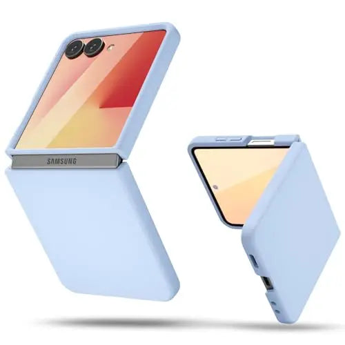 Liquid Silicone Case for Samsung Z Flip 7 Slim Ultra Thin Skin Feel Men Women Cover for Samsung Galaxy Z Flip 7 FE 6 5 4 3 2 1