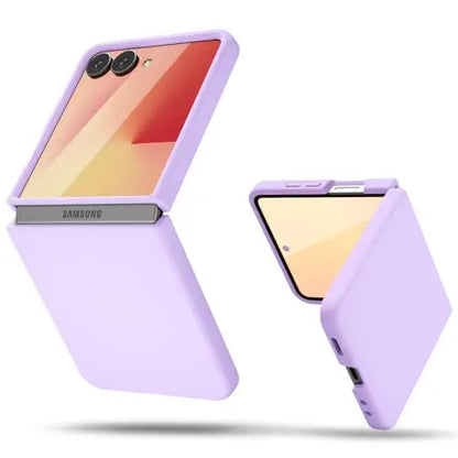Liquid Silicone Case for Samsung Z Flip 7 Slim Ultra Thin Skin Feel Men Women Cover for Samsung Galaxy Z Flip 7 FE 6 5 4 3 2 1
