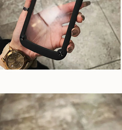 Luxury Rugged Heavy Duty Shockproof Case For iPhone 16 15 14 13 12 11 Pro Max 16Plus Silicone Bumper Transparent Hard Back Cover