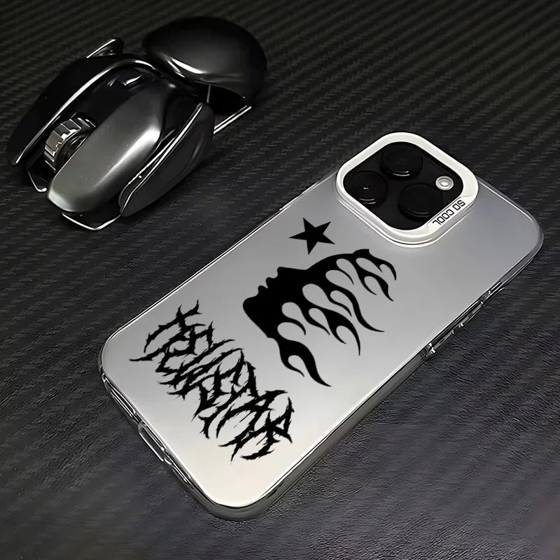 Fashion Graffiti Phone Case For iPhone 17 17e 16e 16 15 14 13 12 11 Pro Max Air Plus H-H-HellstarS-Anti Fall Matte Back Cover