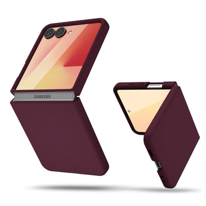 Liquid Silicone Case for Samsung Z Flip 7 Slim Ultra Thin Skin Feel Men Women Cover for Samsung Galaxy Z Flip 7 FE 6 5 4 3 2 1